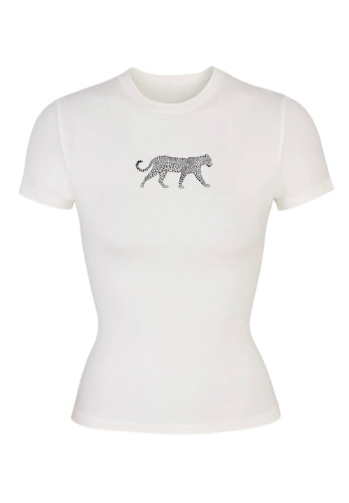 Cotton T-Shirt Panther