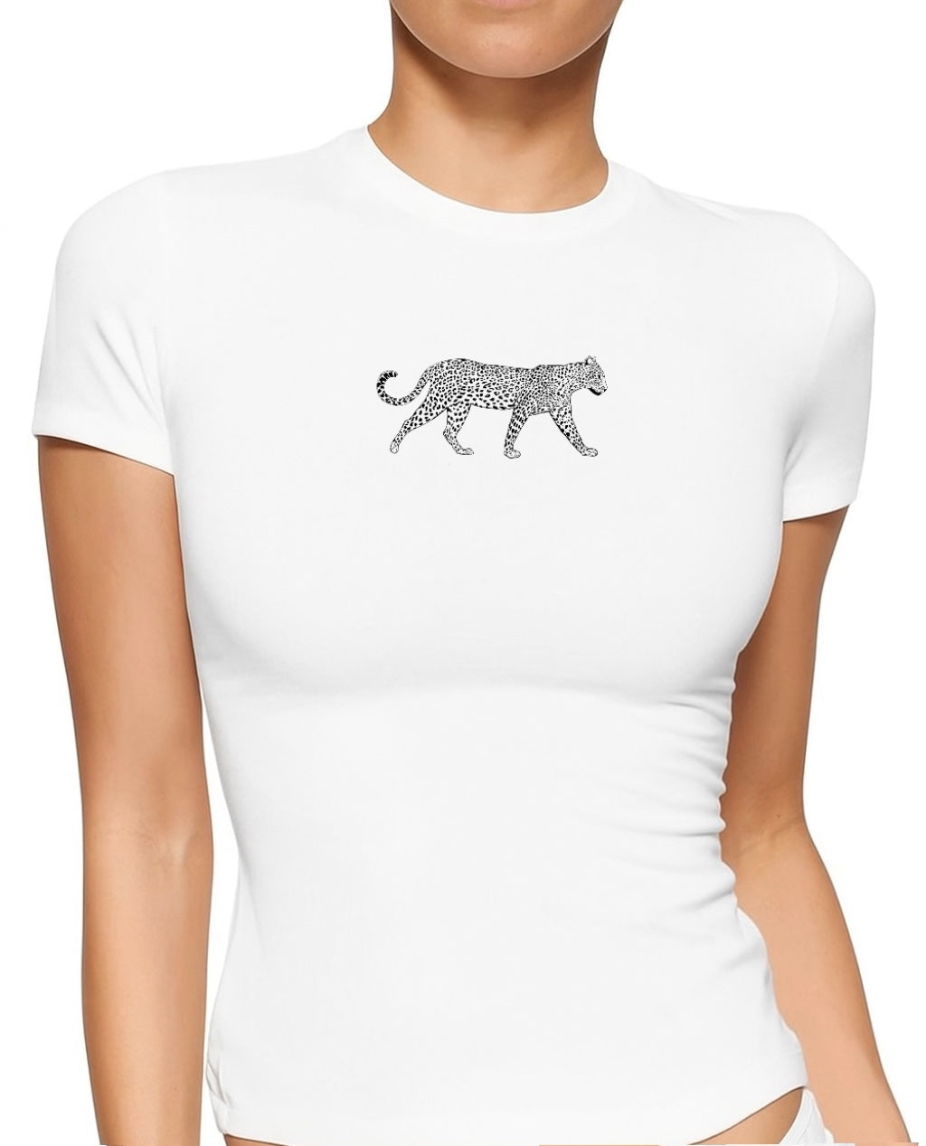 Cotton T-Shirt Panther